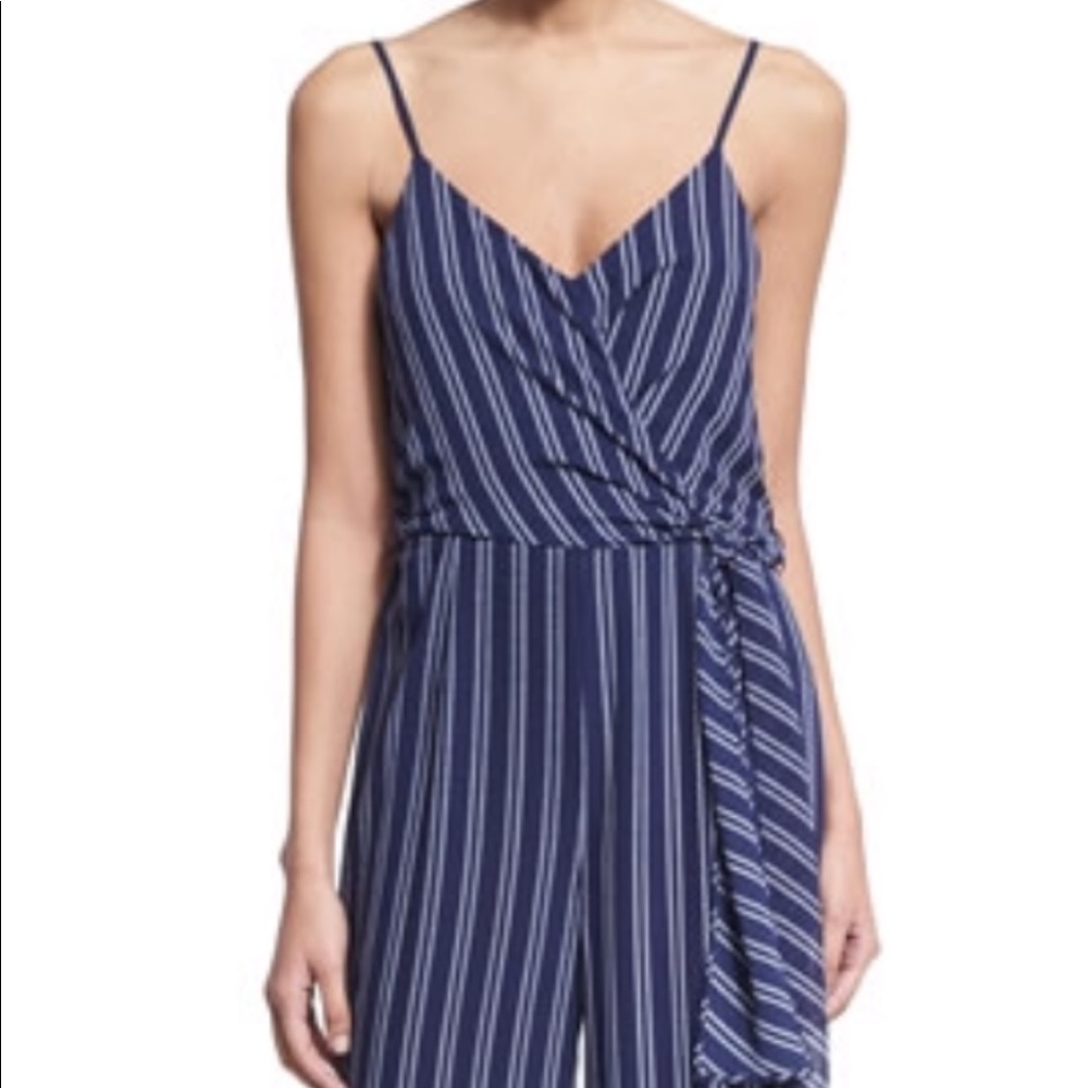 NWT Michael Kors Navy & White Jumpsuit